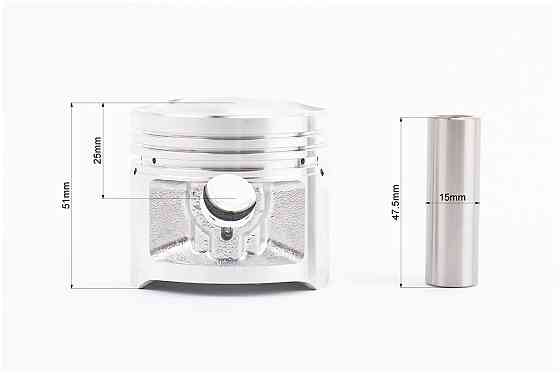 Циліндр к-кт (ЦПГ) 125cc Ø56,5мм (висота 70/97мм, палець 15мм) ZHENGHE Київ