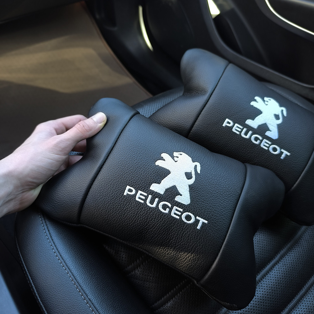 Подушка на авто сиденье Peugeot, Автоподушка для шеи на подголовники, Подарок автолюбителю SO-67 Львов - изображение 2