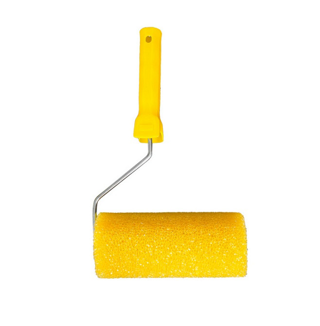 MASTERTOOL Валик малярський структурний MASTERTOOL Moltopren Decor 80/180 мм Ø 6 мм з ручкою 92 Коломия - фото 4