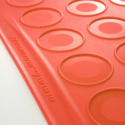 Кондитерский коврик Silikomart для макаронс 30x40х1,5 мм на 24 шт (MAC01/C) Винница - изображение 3