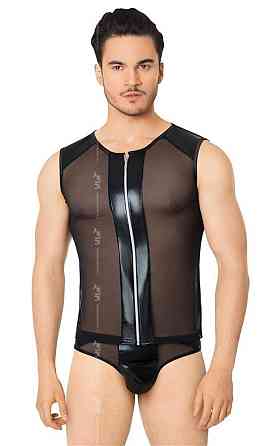 Чоловічий комплект білизни - Shirt and Shorts 4606, black - XL Sex Aura Київ