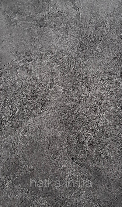 Обои винил на флизелине Caselio Patine 0.53х10 под штукатурку структурные матовые черные разные оттенки Киев - изображение 1