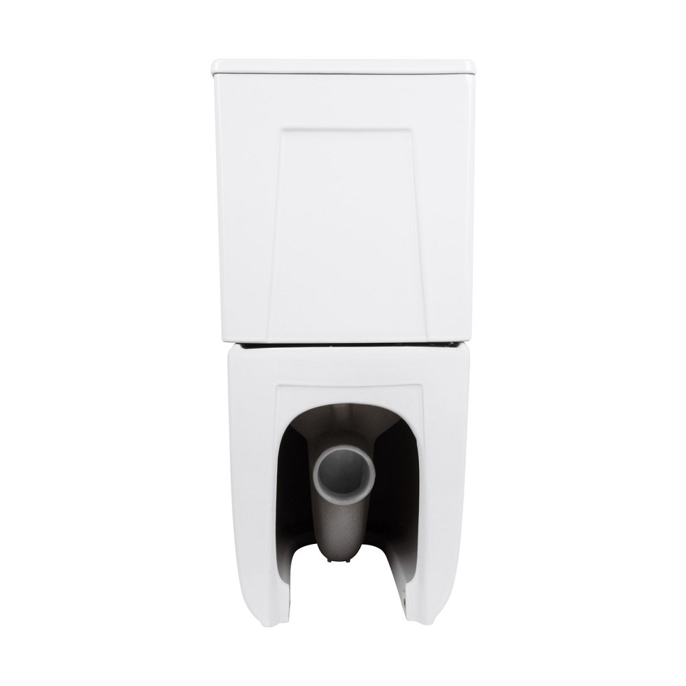 Унітаз підлоговий Qtap Leo Ultra Quiet 620×355×790 мм із сидінням Soft-close, White QTLEO27W49261 Київ - фото 7
