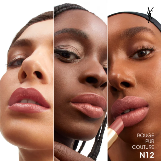 Помада для губ Yves Saint Laurent Rouge Pur Couture Caring Satin Lipstick N12 Nude Instinct Слов'янськ