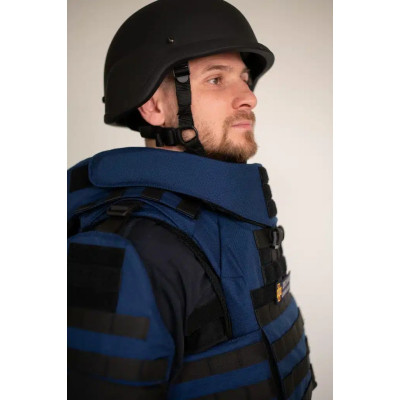 Бронекостюм Ukrainian Armor демінера Ладомир, клас захисту ДСТУ 2, розмір M, синій (FASDRPCBLUEM) Винница - изображение 4