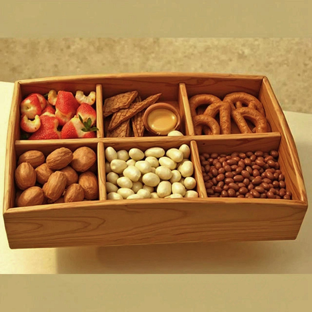 Менажница деревянная 