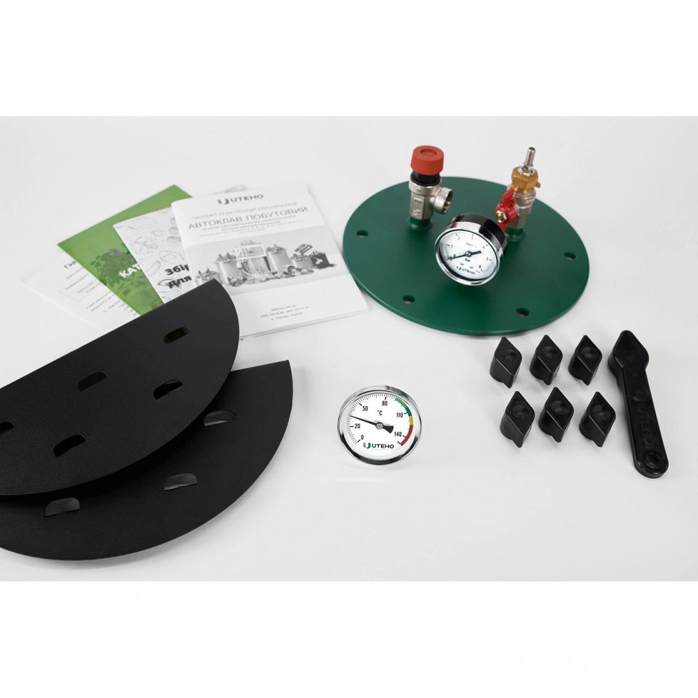 Автоклав бытовой УТех-40 на 40 банок стальной для консервирования домашний Киев - изображение 3