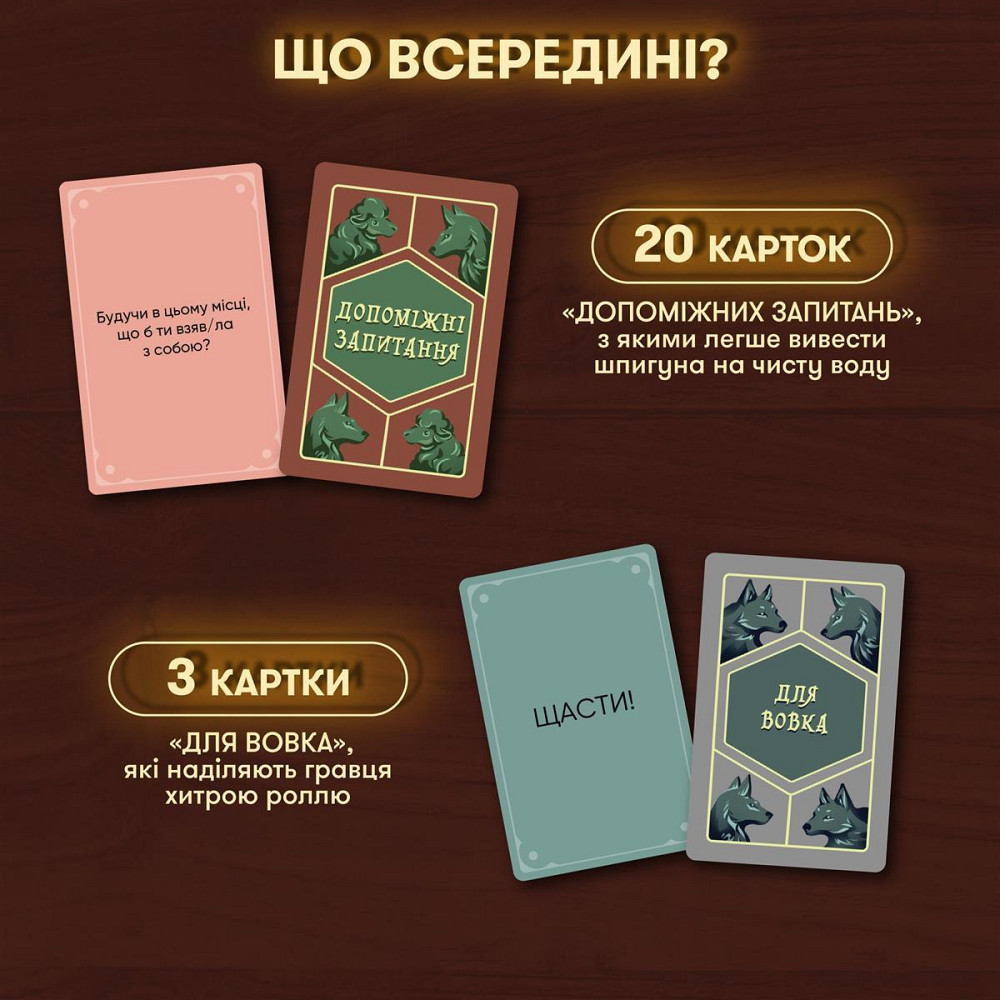 Гра для компанії Orner Вовк у овечій шкурі (orner-2764) Харьков - изображение 16