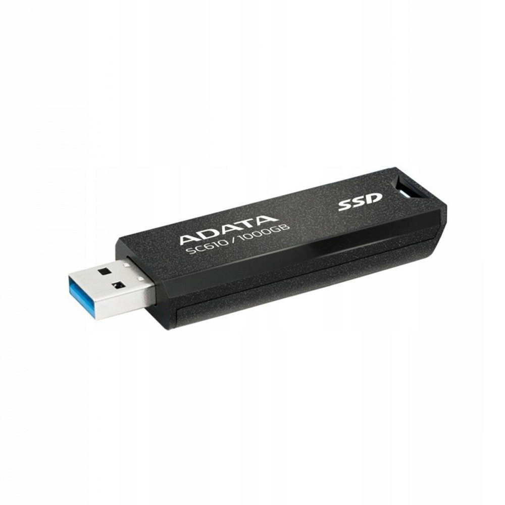 SSD диск портативный внешний накопитель ADATA SC610 1TB USB 3.2 550/500Mb/s Black SC610-1000G-CBK/RD Одесса - изображение 2