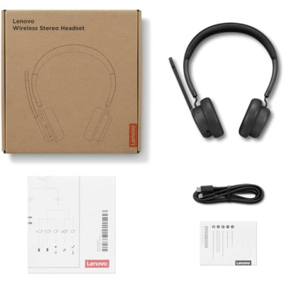Наушники Lenovo Wireless Stereo Headset Black (4XD1Q30302) Винница - изображение 3