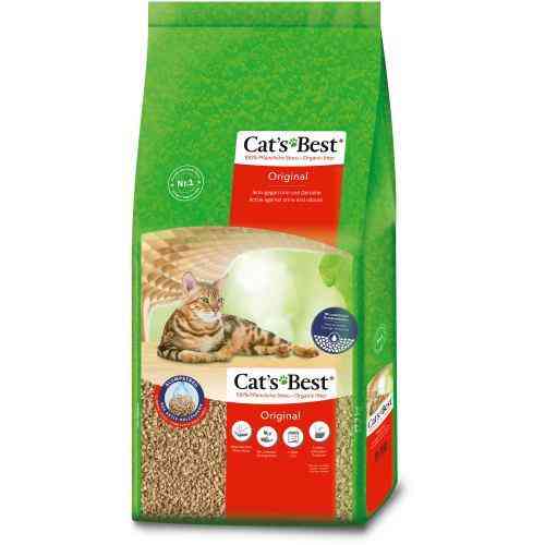 Наповнювач Cat’s Best Original для котячого туалету, деревний, 40 л/17,2 кг Київ