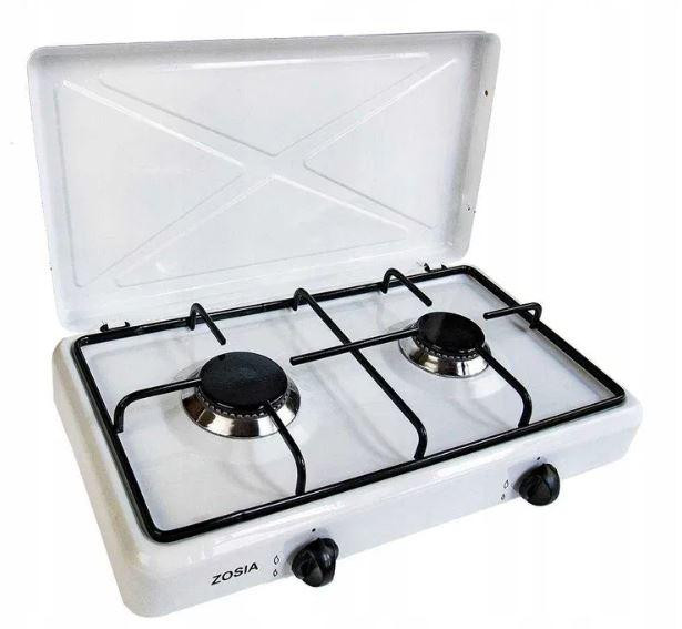 Плита газова Zosia емальована на 2 конфорки (010585) Код: 010585 Рівне - фото 1