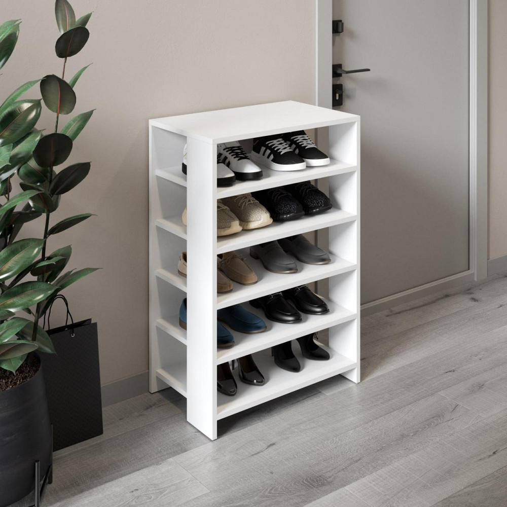 Тумба для взуття VAYS, взуттєва полиця M-36 Білий Львів - фото 1