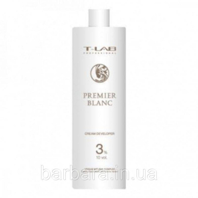Крем-проявитель T-Lab Professional Premier Noir Cream Developer 150 мл 3%, 150 Киев - изображение 1