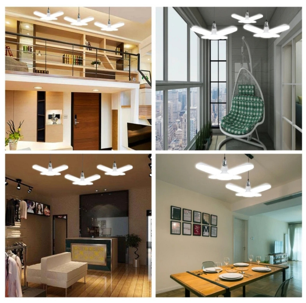 Светодиодная мини лампа Е27 раскладная 28 w холодный 6500к 85-265 v Киев - изображение 5