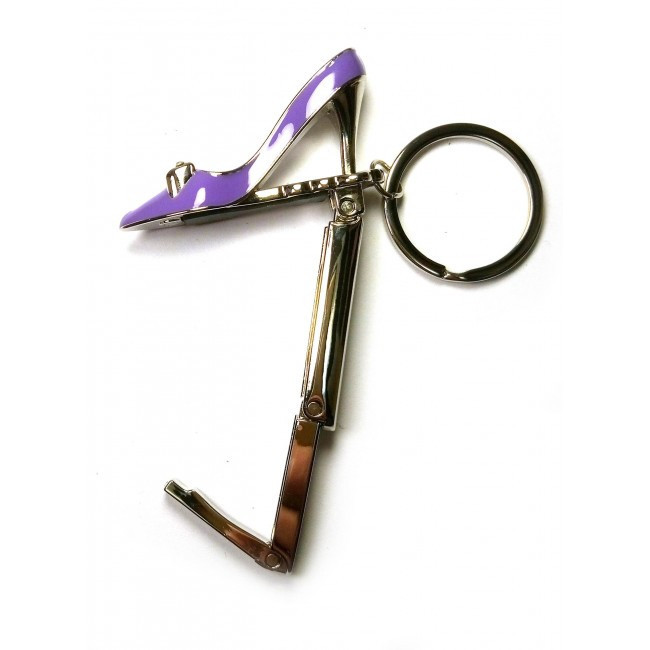 Сумкотримач для сумочки бузковий Туфелька Київ - фото 1