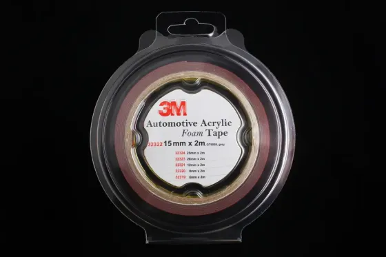 Скотч 2-сторонній сірий 0,8м 3M піноафровий 15м х 2м Вінниця