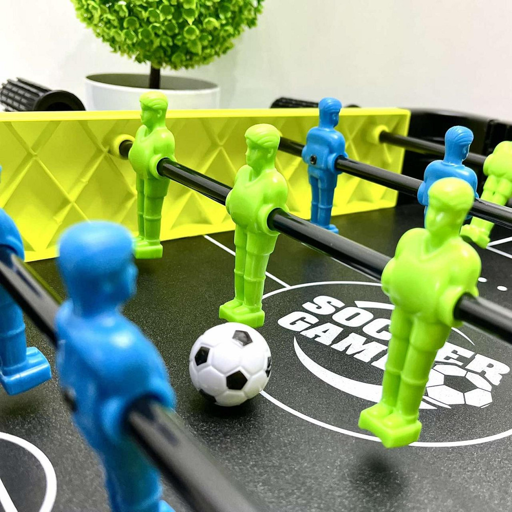 Футбол настільний 3в1 баскетбол керлінг на штангах ігрове поле 28,5-39,5см м'ячі (960-3) Чернігів - фото 8