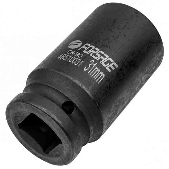 Головка ударна глибока 31 мм 3/4" 6 гр. Forsage F-46510031 Одеса