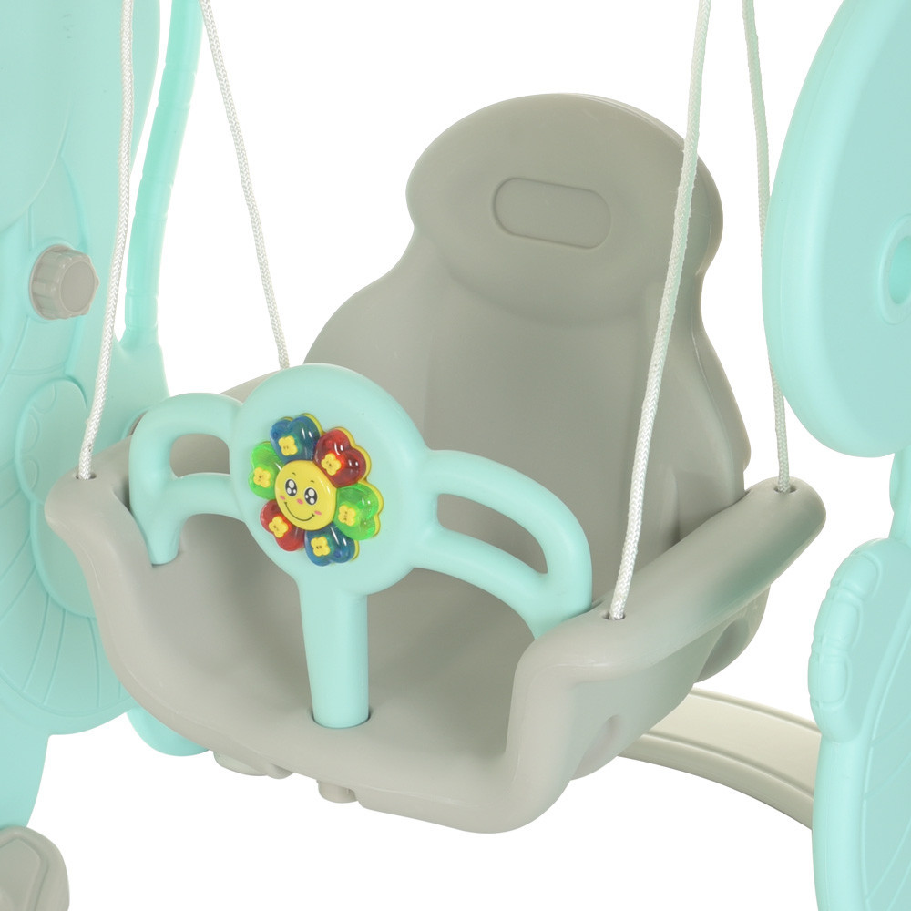 Детский игровой комплекс Bambi 3в1 горка качеля баскетбол (YG2020-2-4) для детей Киев - изображение 7