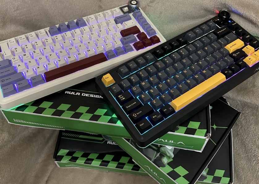 AULA AU75 — механическая клавиатура 75% RGB | 2.4G / BT / Type-C !! Харьков - изображение 3