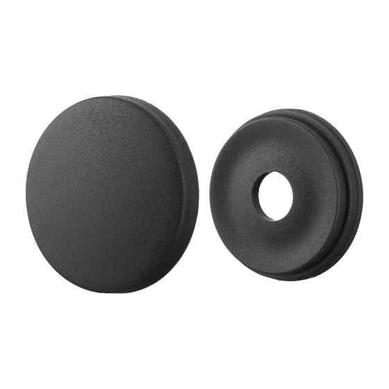 Заглушки, заглушка на капелюшку саморіза Темно-сірий, Пластик, Розміри (мм): T-21.5. Марка автомобіля: TOYOTA, Київ