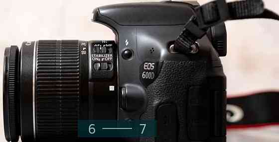 Фотоаппарат Зеркальный с Обьективом Canon EOS 600D Киев