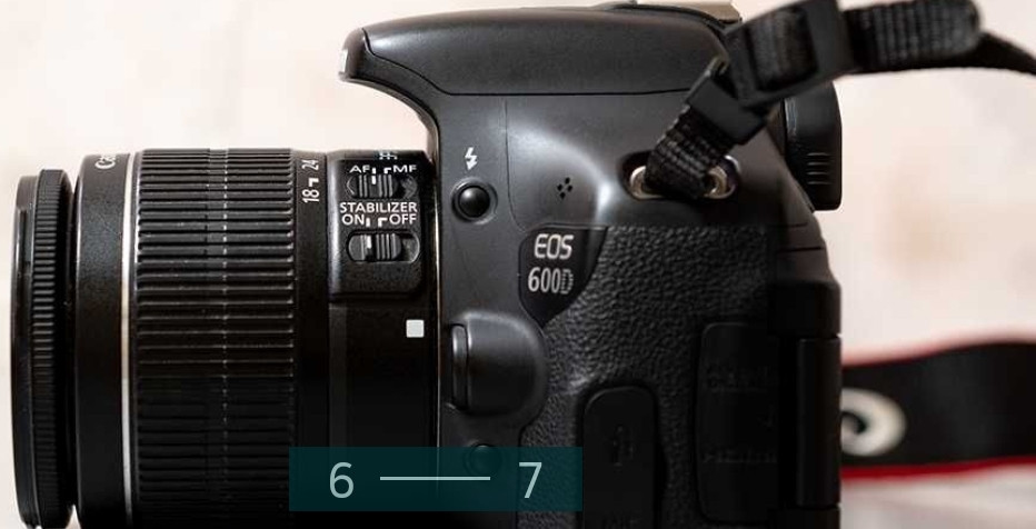 Фотоапарат Дзеркальний з Об'єктивом Canon EOS 600D Київ - фото 2