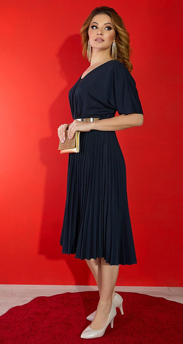 Синє ошатне плаття (48) Київ - фото 4