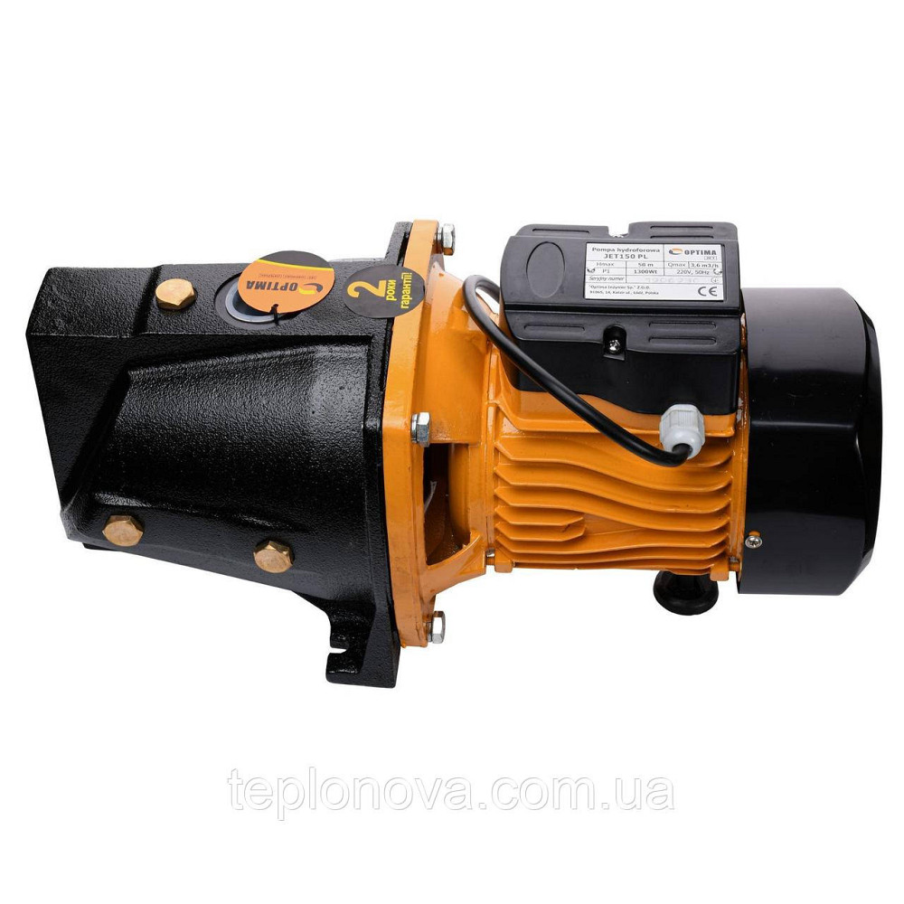 Насос відцентровий Optima JET150-PL 1,3 кВт чавун довгий Чернівці - фото 1