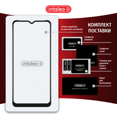 Стекло защитное Intaleo Full Glue RealMe C21 Black (1283126518508) Винница - изображение 7