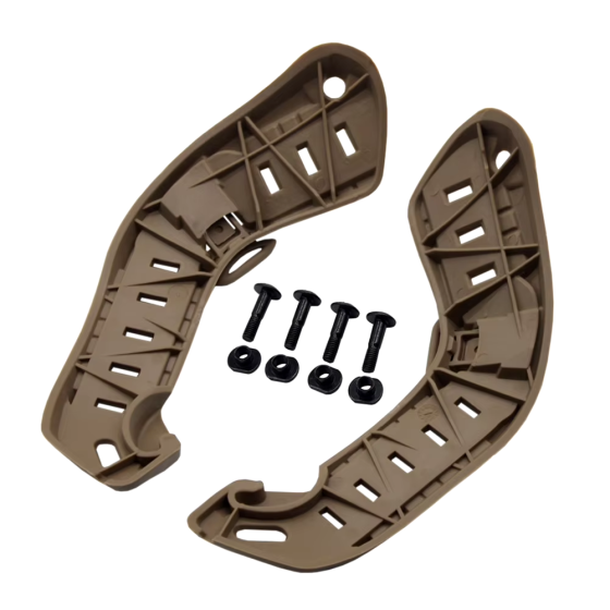 Рейкове кріплення (планка) на бронешлем Mich2000 Койот Вінниця