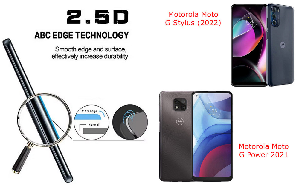 Защитное стекло ArmorGlass для Motorola Moto G Stylus (2022), G Power 2021 – устойчивое к царапинам и ударам Киев - изображение 2