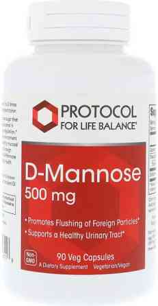 D-Манноза Protocol for Life Balance  D-Mannose 500 мг 90 капс Київ