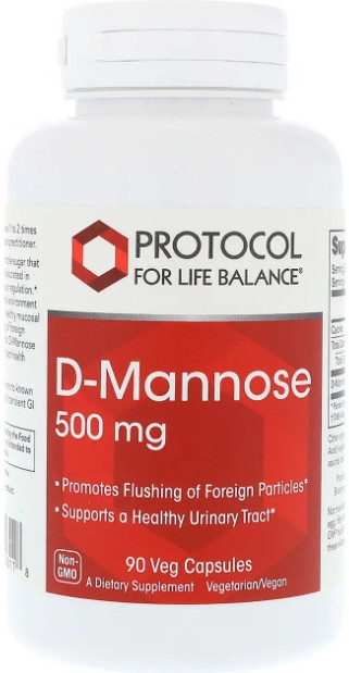 D-Манноза Protocol for Life Balance  D-Mannose 500 мг 90 капс Київ - фото 1