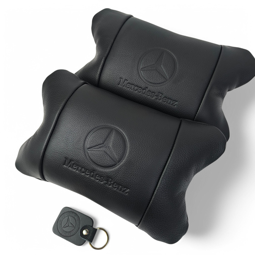 Подушка для водителя для авто Mercedes-Benz, Подушка подголовник бабочка под шею с логотипом DI-20 Львов - изображение 14