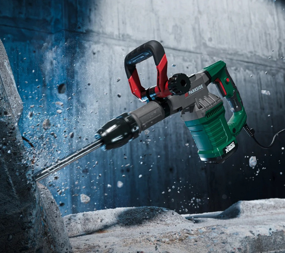 Электрический отбойный молоток с 2 зубилами Parkside (PAH 1300 C3) 1300 Вт Нововолынск - изображение 8