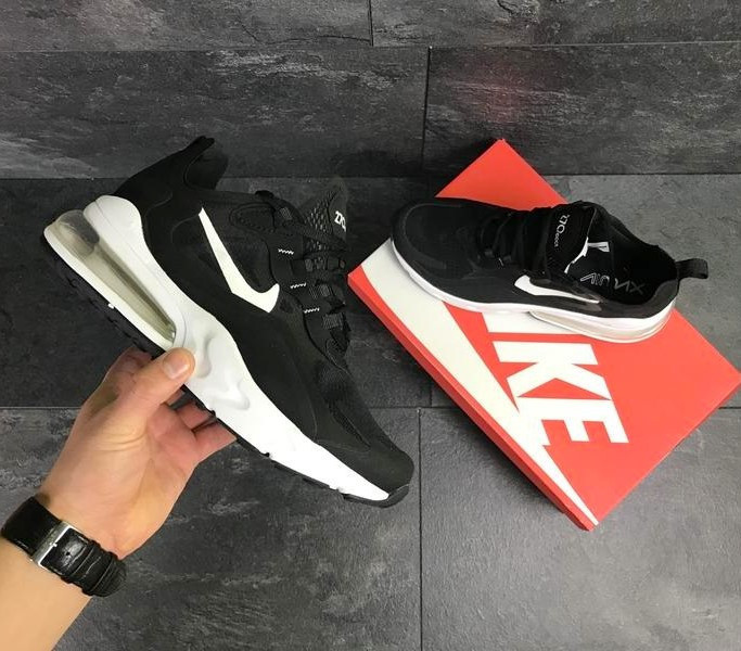 Кросівки Nike 270 Сіточка Чоловічі Чорні Найк з Амортизацією (розміри: 41,42,43,44,45) Відео Огляд - 53-1 Дніпро - фото 8