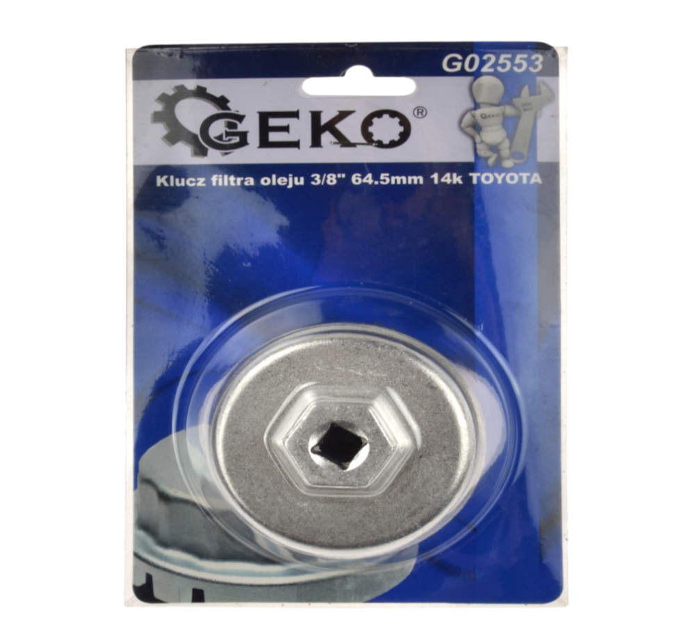 Ключ-знімач масляного фільтра TOYOTA 3/8" 24 мм(CAMRY) GEKO G02553 Чернігів - фото 3