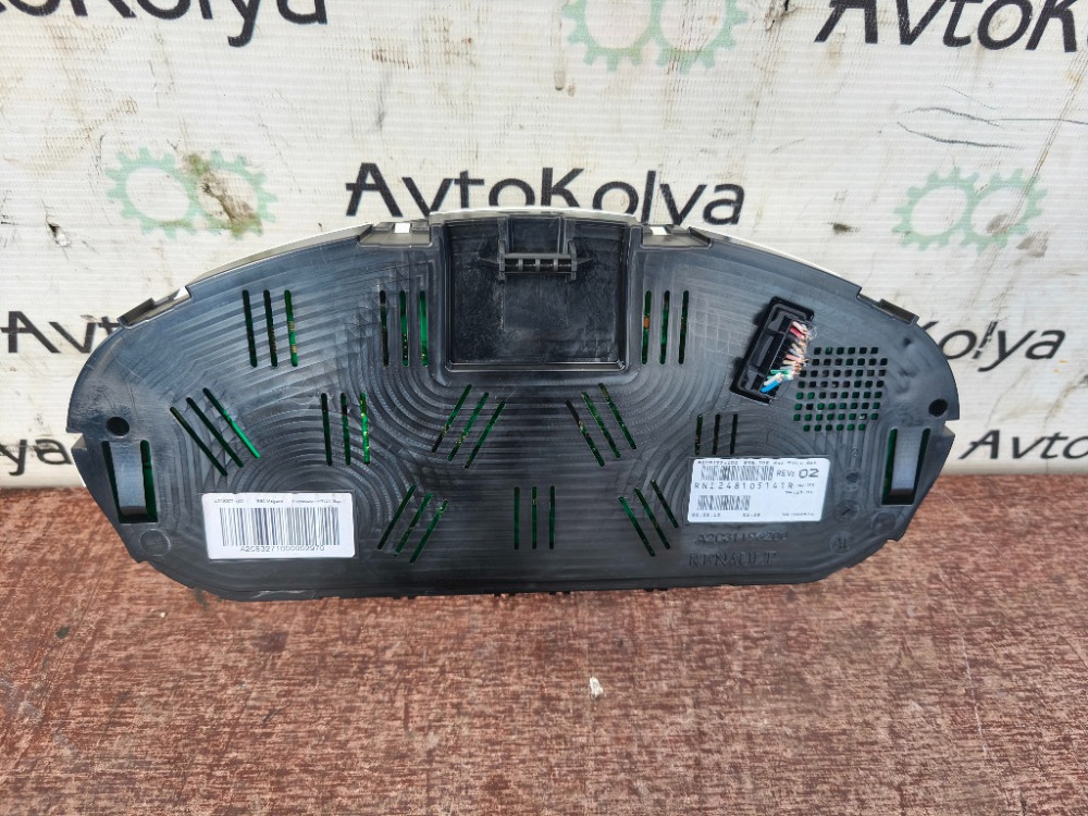 Панель приладів (спідометр) Renault Megane III 1.5 dci 2008-2015 (248105141R) Ковель - фото 2