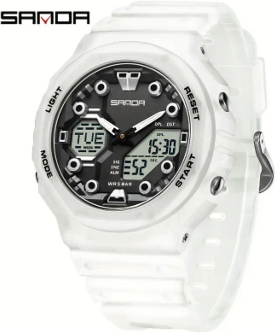 Часы наручные мужские белого цвета. Київ - фото 2