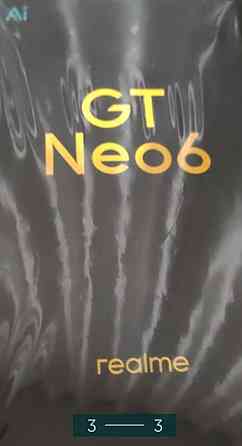 Телефон: BBK Realme GT NEO 6, Snapdragon GEN 3. Киев