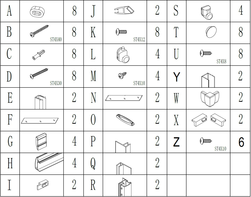 Душова кабіна квадратна без піддона ODRA N90GB BRAVO (1уп.) Тернопіль - фото 8