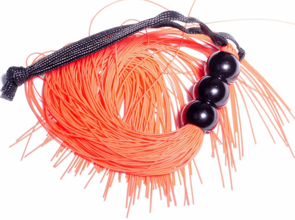 Силиконовый флогер ( длина 26 см ) Fetish Boss Series - Silicone Whip Red 10