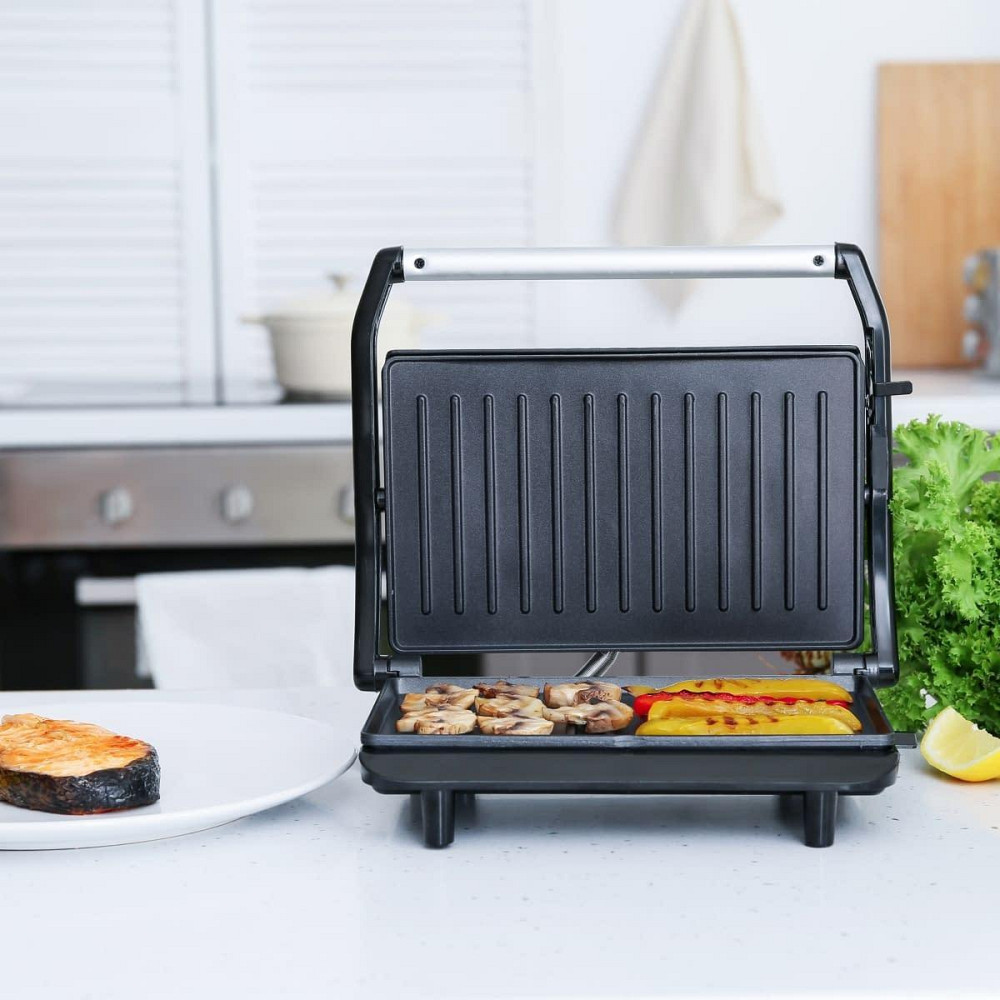 Бутербродниця Magio MG-364 сріблястий з чорним Харків - фото 6