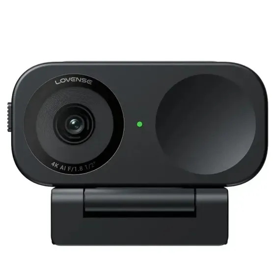 Вебкамера 4К зі штучним інтелектом Lovense WebCam 2, для стриму, активація чайовими Львів