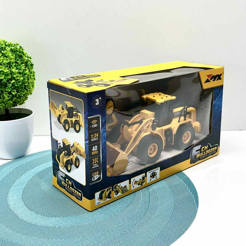 Бульдозер на радіокеруванні масштаб 1:24 Жовто-чорний (Z6810A) Чернигов - изображение 5