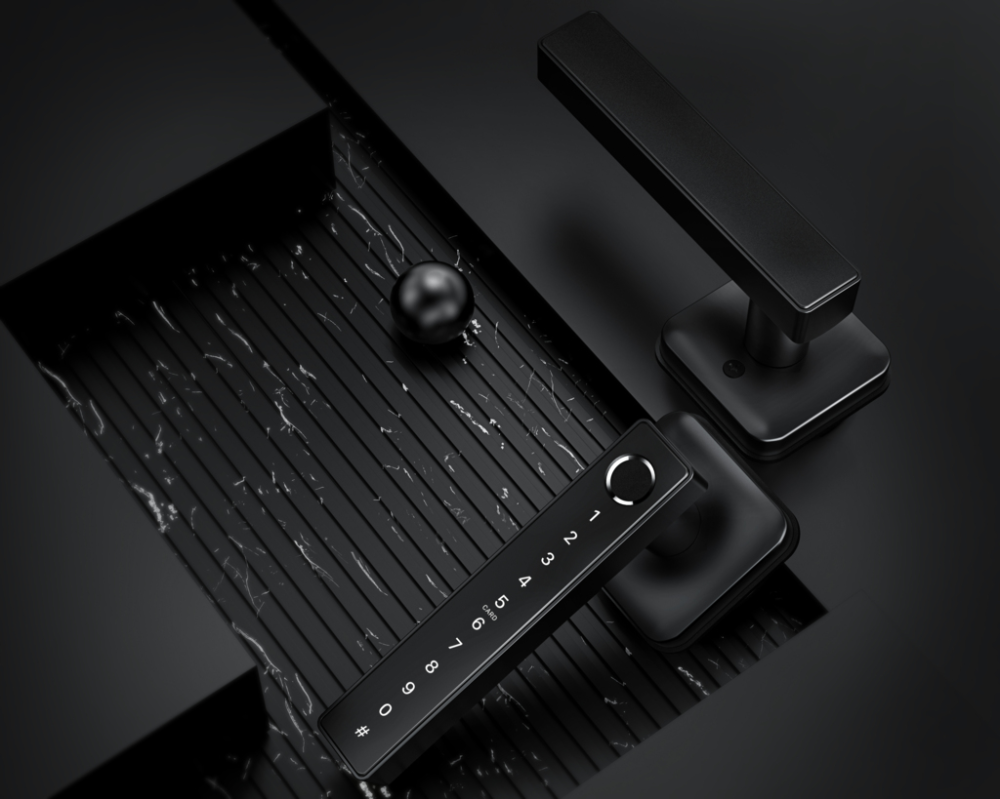 Умный дверной биометрический замок SEVEN LOCK SL-7738BF Киев - изображение 8