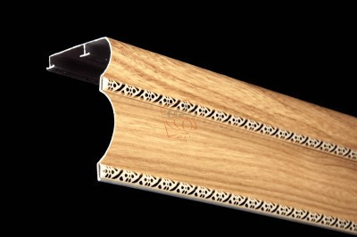 Алюминиевый карниз БР-24 дуб ясный 2.5 Бровары - изображение 1