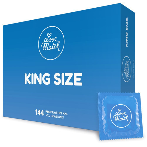 Презервативи Love Match King Szie XXL 144 pack Sex Aura Київ - фото 1